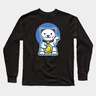 Maneki Neko Long Sleeve T-Shirt